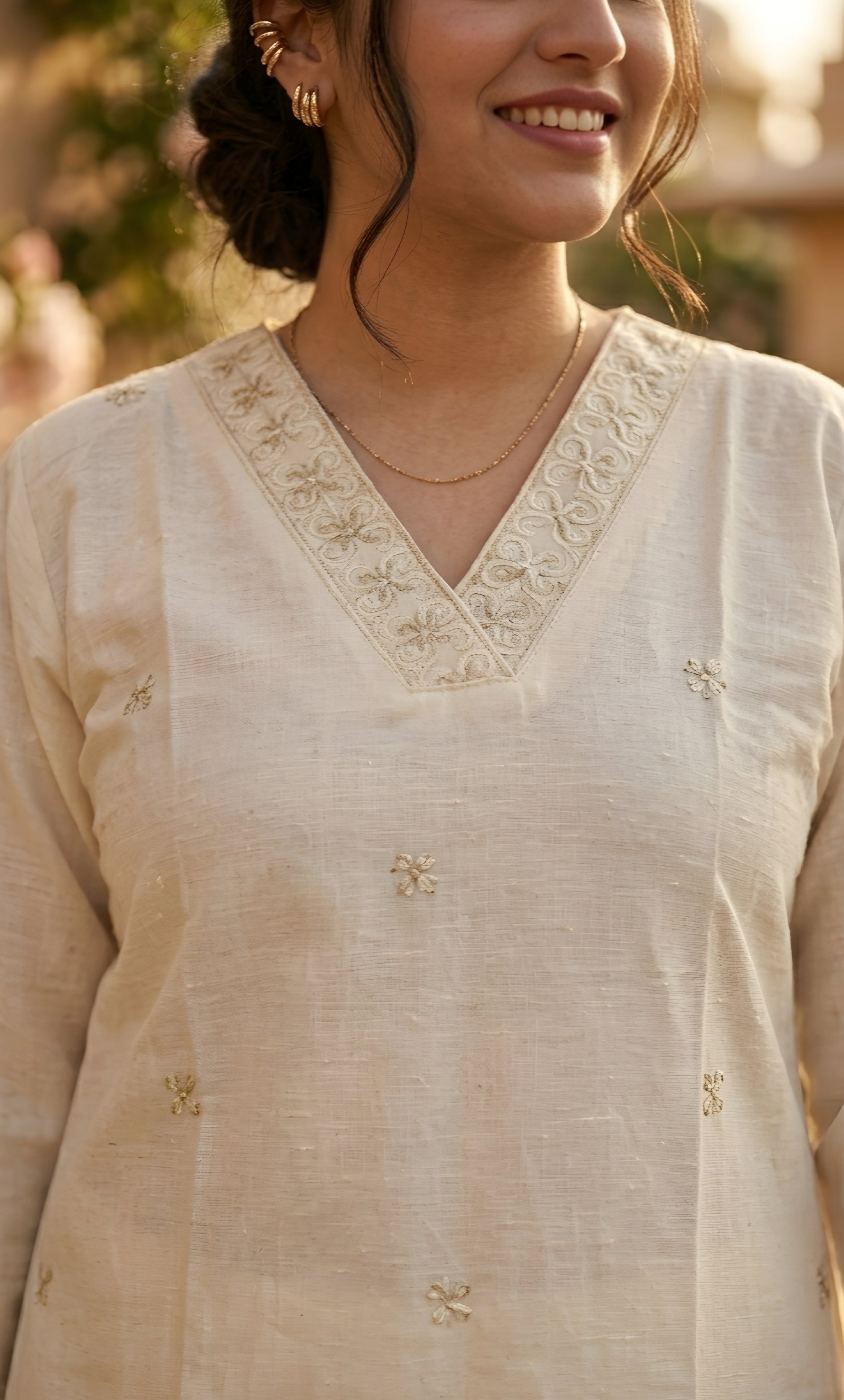 Hazel – Khadi Cotton Co-ord Set