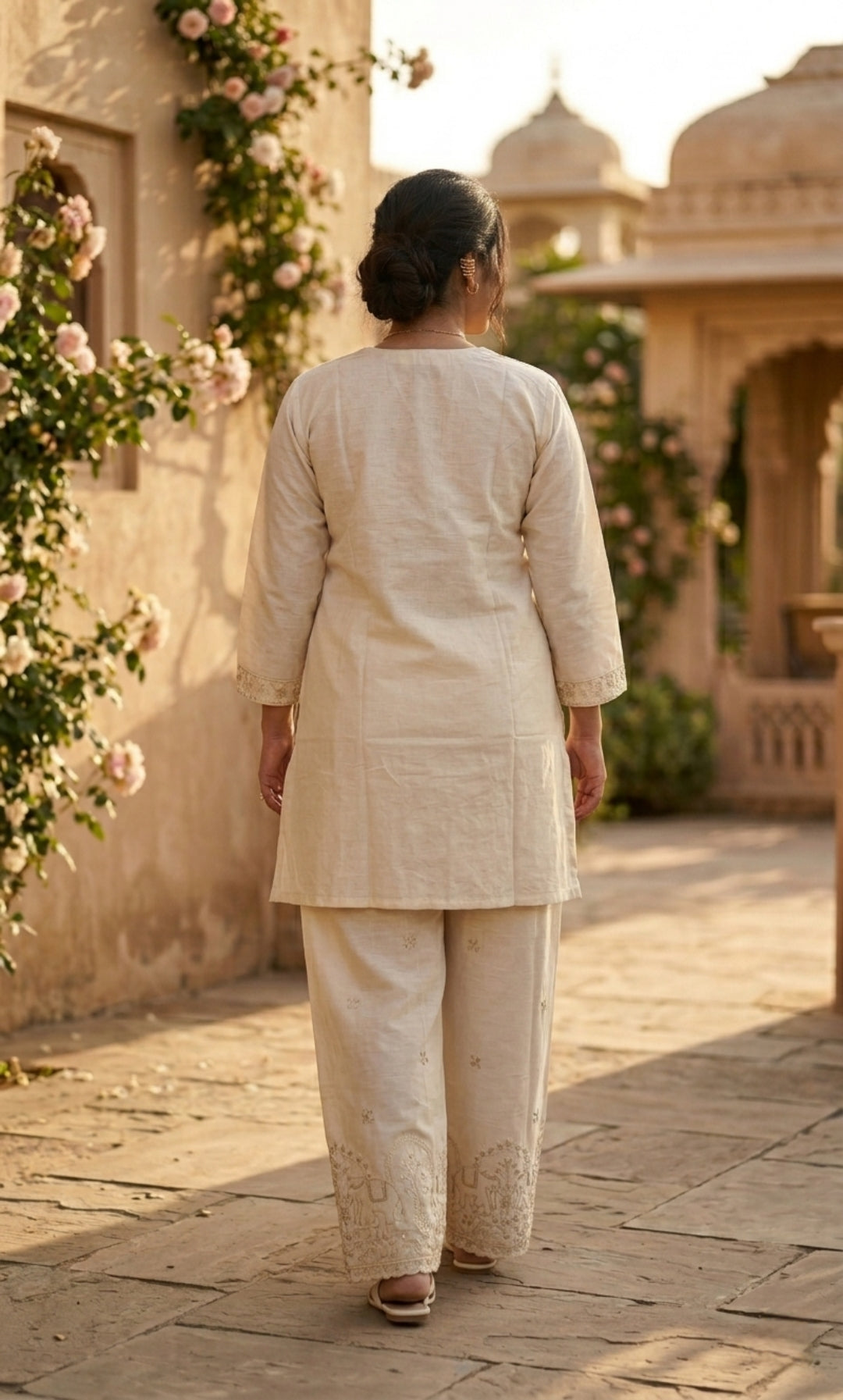 Hazel – Khadi Cotton Co-ord Set