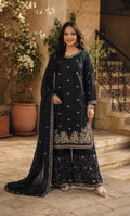 Nayara - Royal Noir Embroidered Suit Set