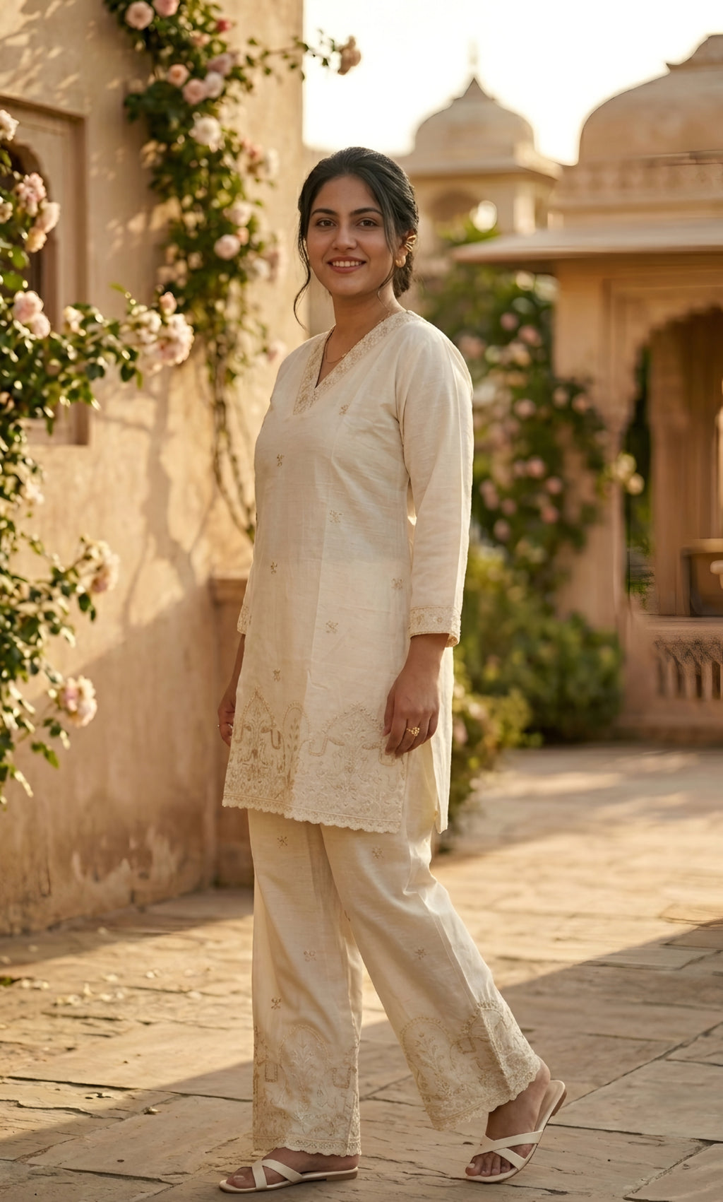 Hazel – Khadi Cotton Co-ord Set