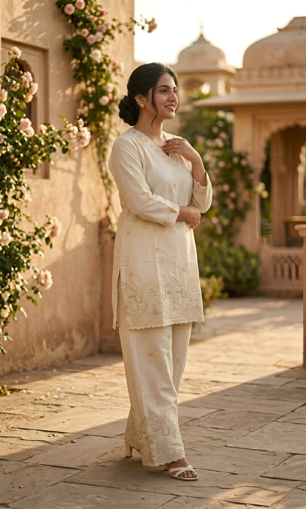 Hazel – Khadi Cotton Co-ord Set