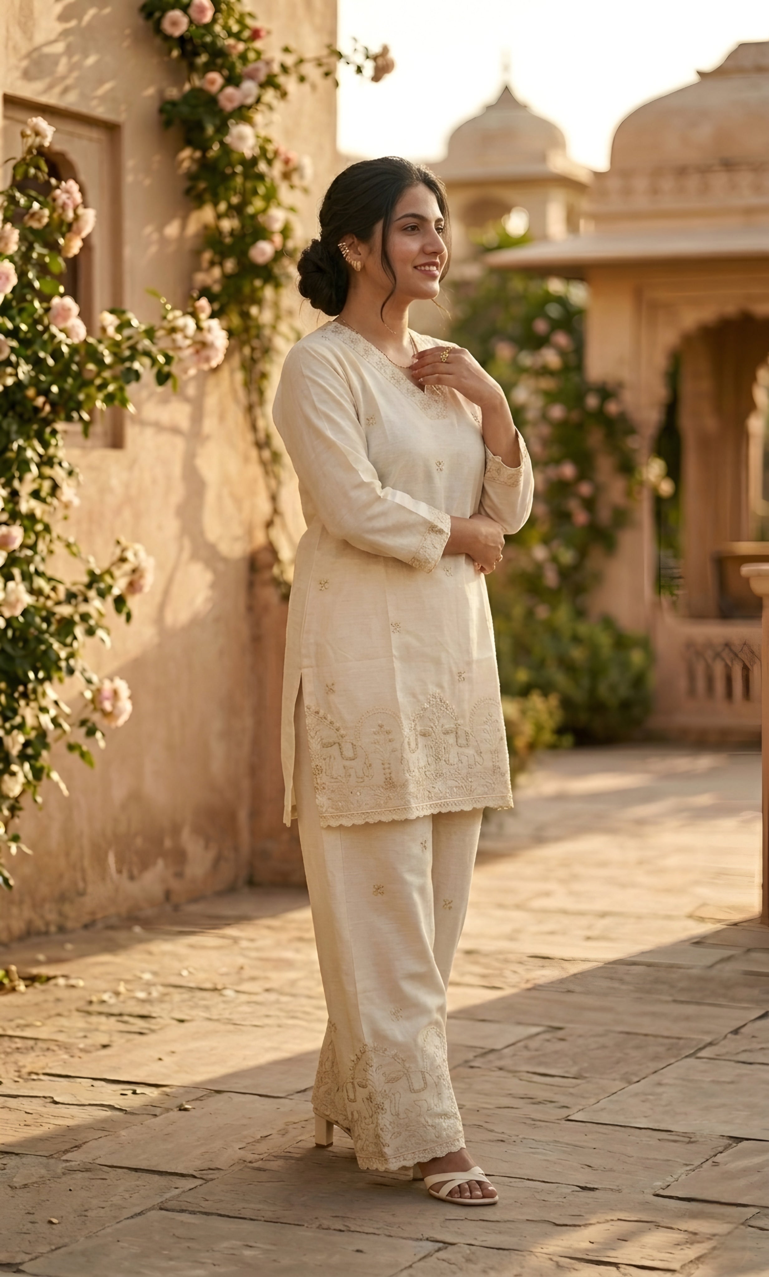 Hazel – Khadi Cotton Co-ord Set