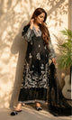 Arzoo-Midnight Grace Embroidered Suit Set