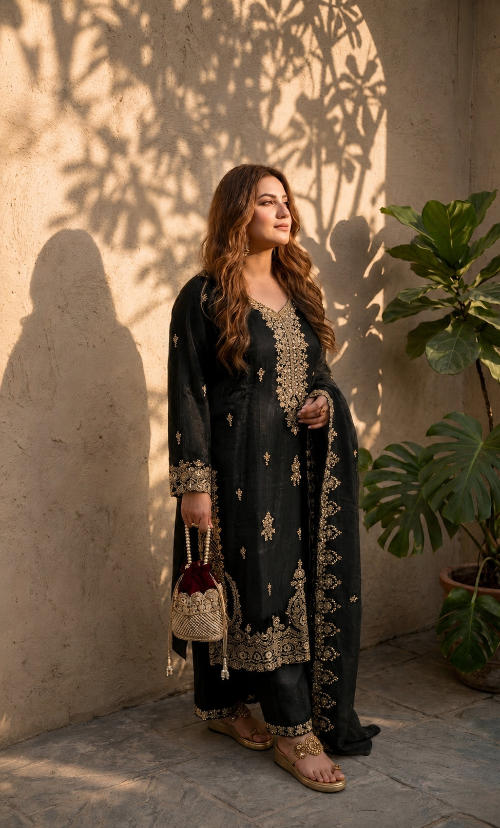 Grace Embroidered Suit Set