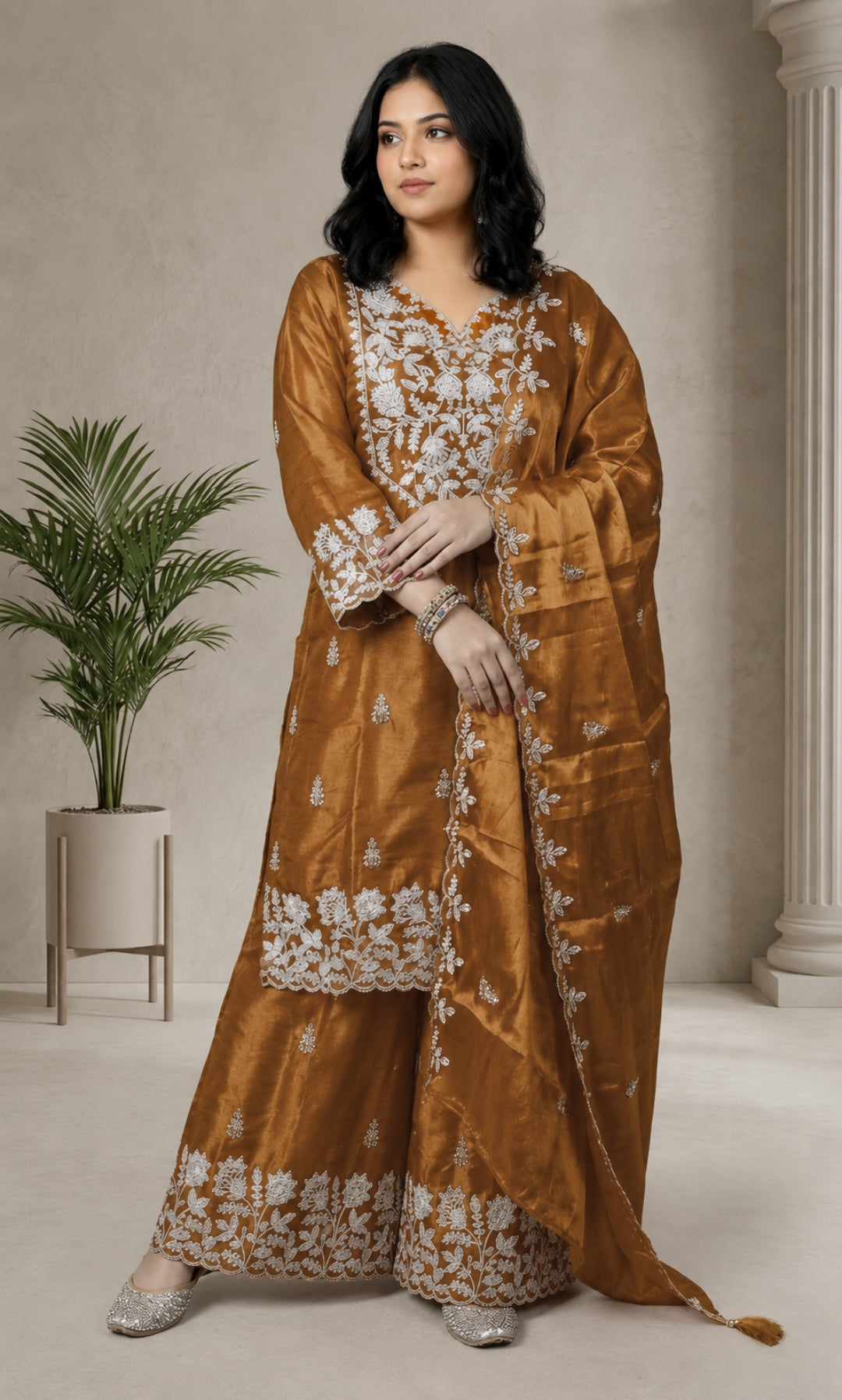 Hoor - Ruby Bloom Festive Suit Set
