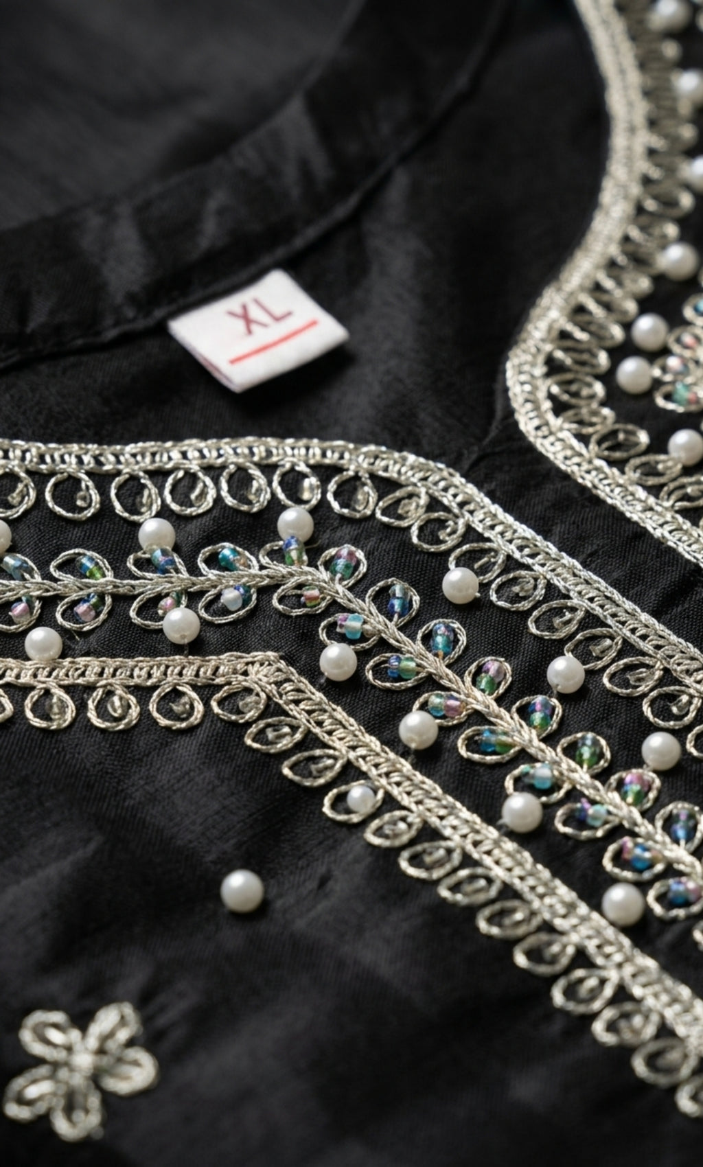 Gulmohar - Onyx Elegance Embroidered Suit Set