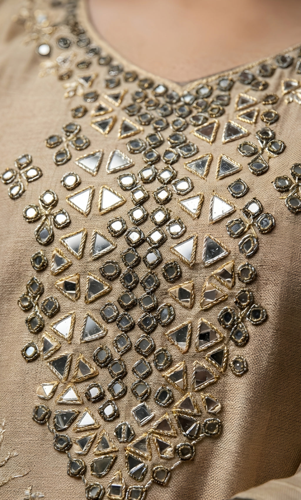 Kafsana - Desert Pearl Designer Suit Set