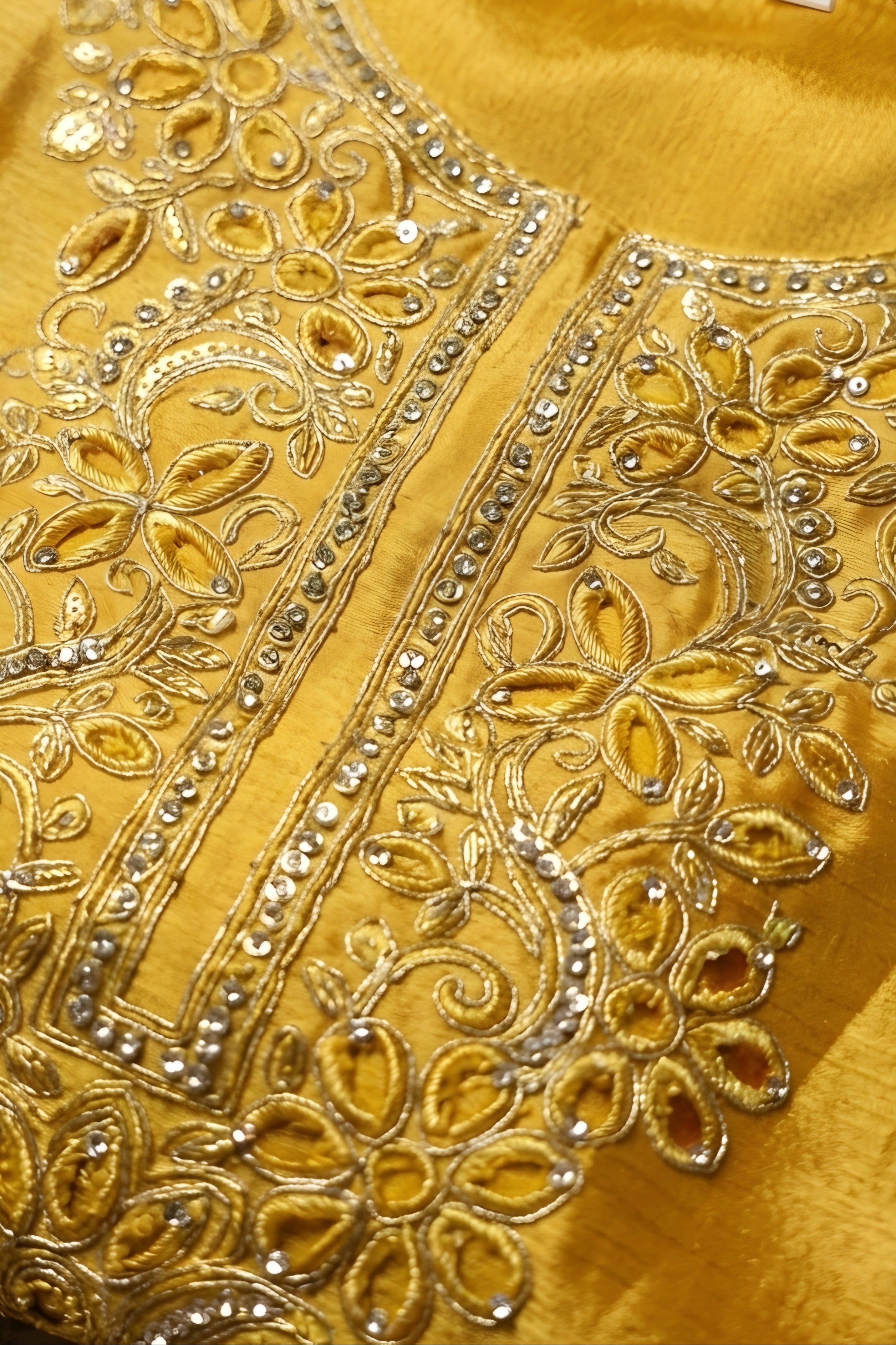 Amara - Sunlit Charm Embroidered Suit Set