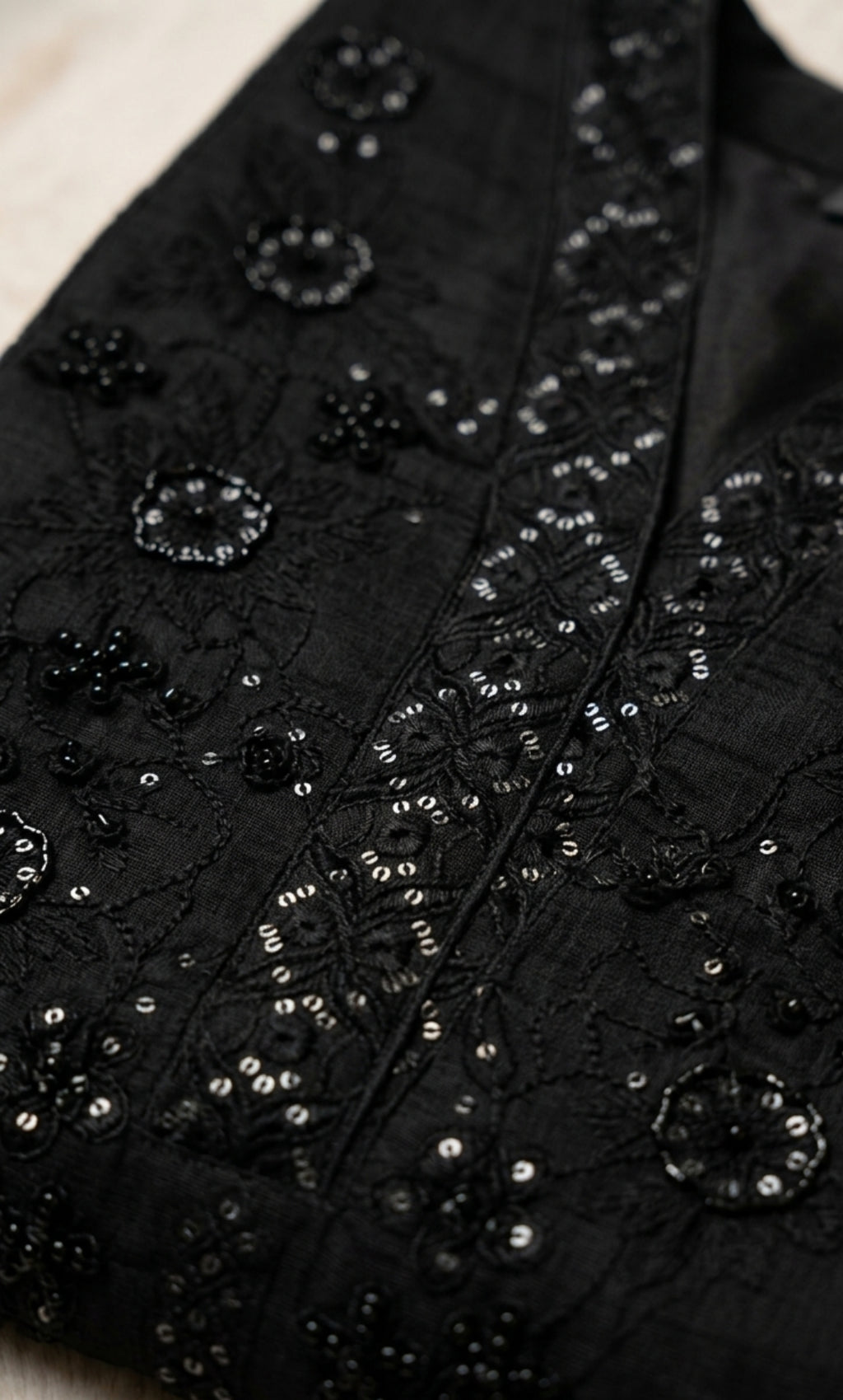 Mariyam - Midnight Luxe Embellished Suit Set