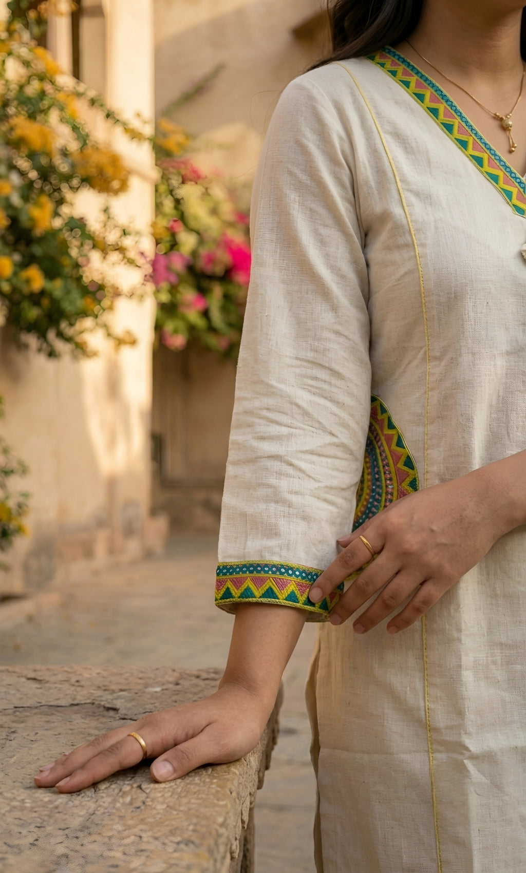 Petal - Khadi Cotton Co-ord Set