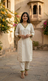 Petal - Khadi Cotton Co-ord Set