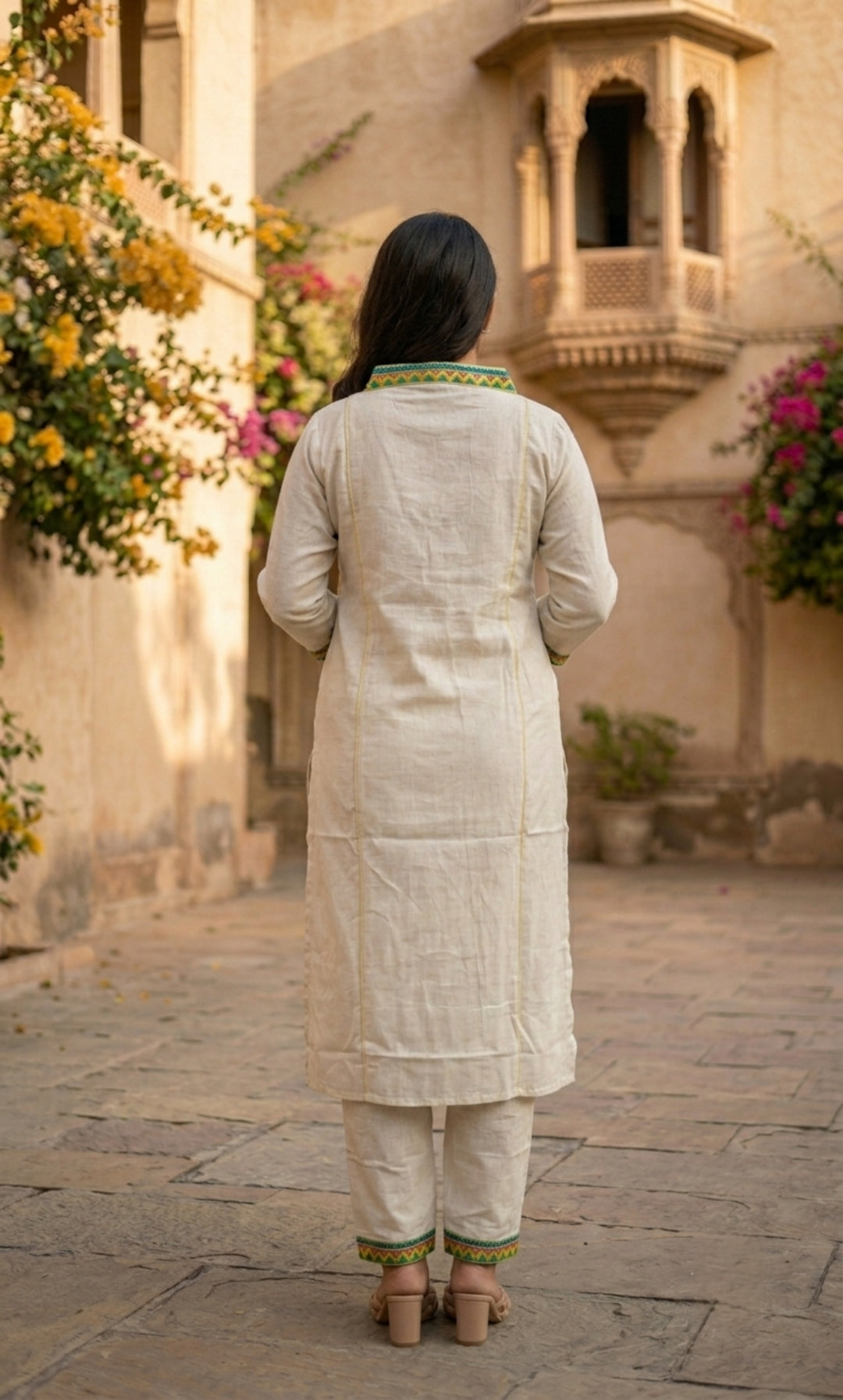 Petal - Khadi Cotton Co-ord Set