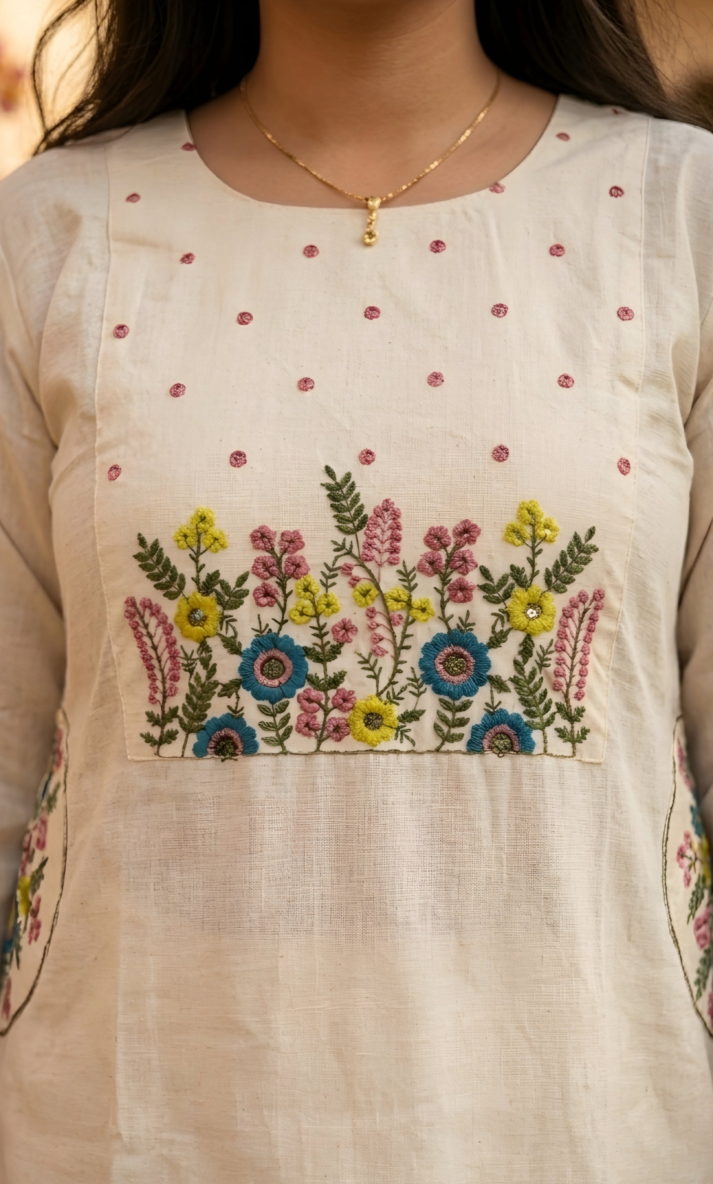 Wildflower - Khadi Cotton Co-ord Set