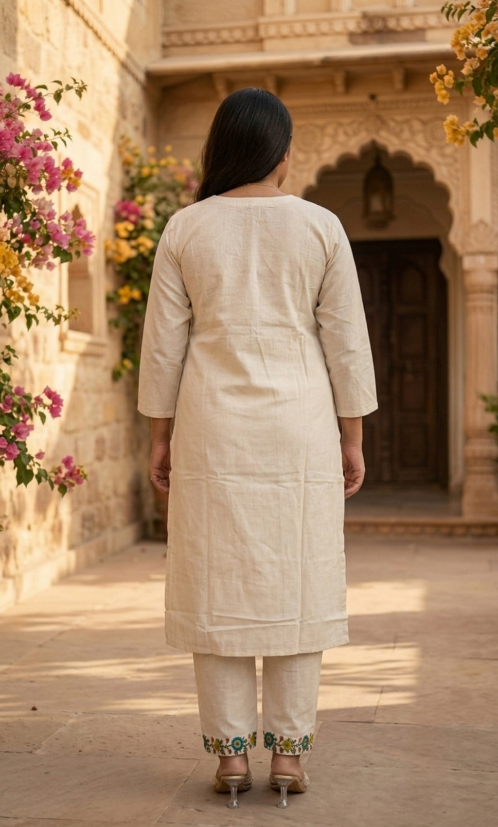 Wildflower - Khadi Cotton Co-ord Set