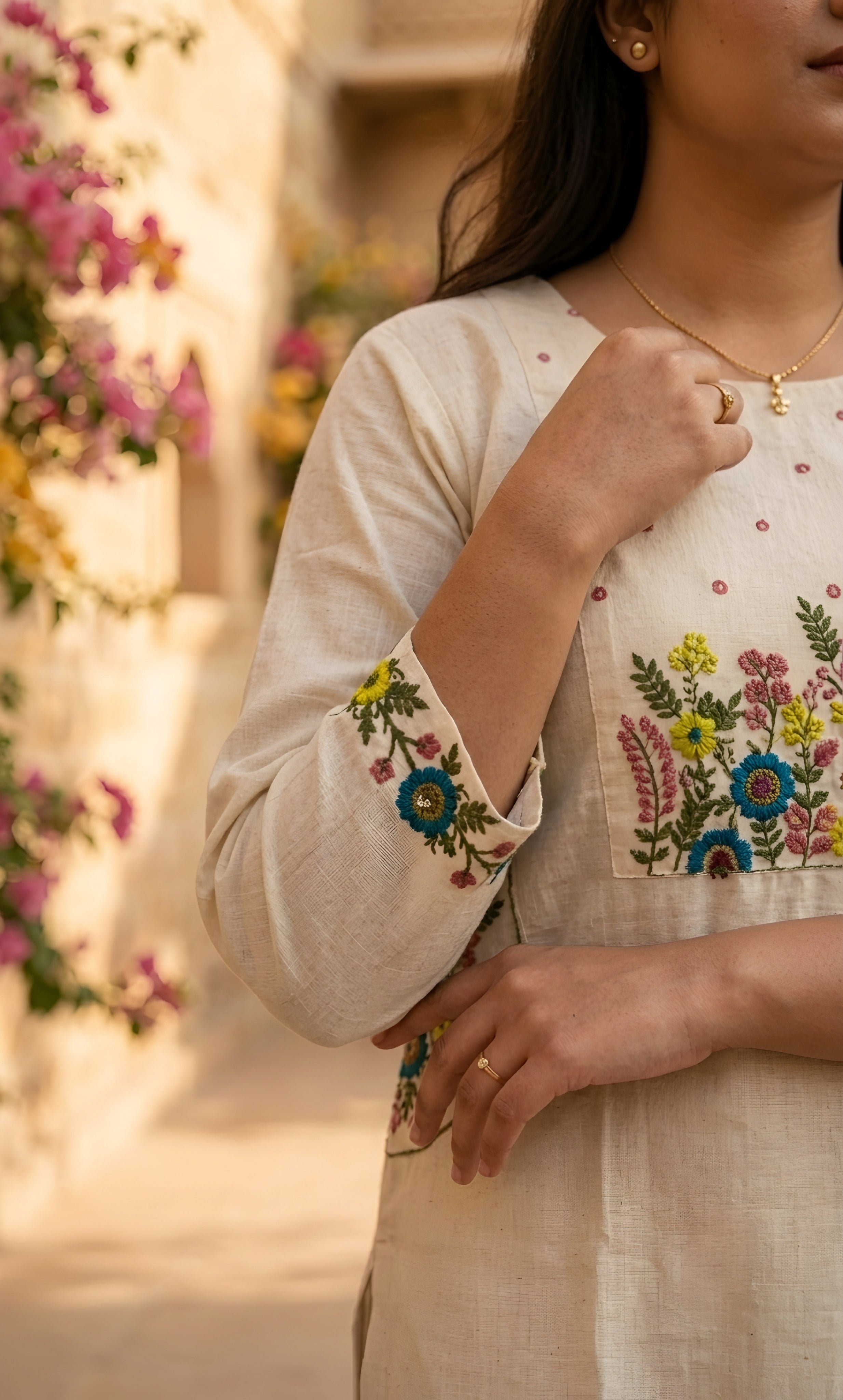 Wildflower - Khadi Cotton Co-ord Set