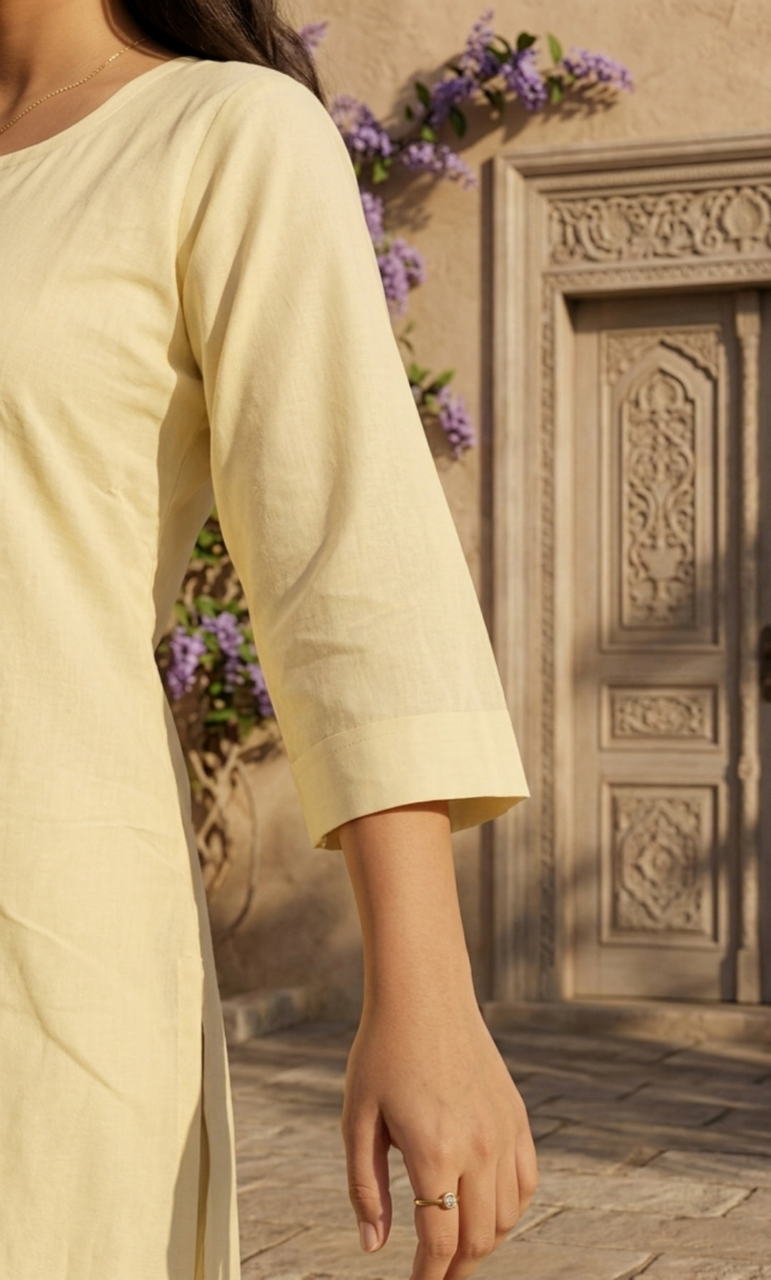 Adaa – Viscose Lucknowi Long Kurta