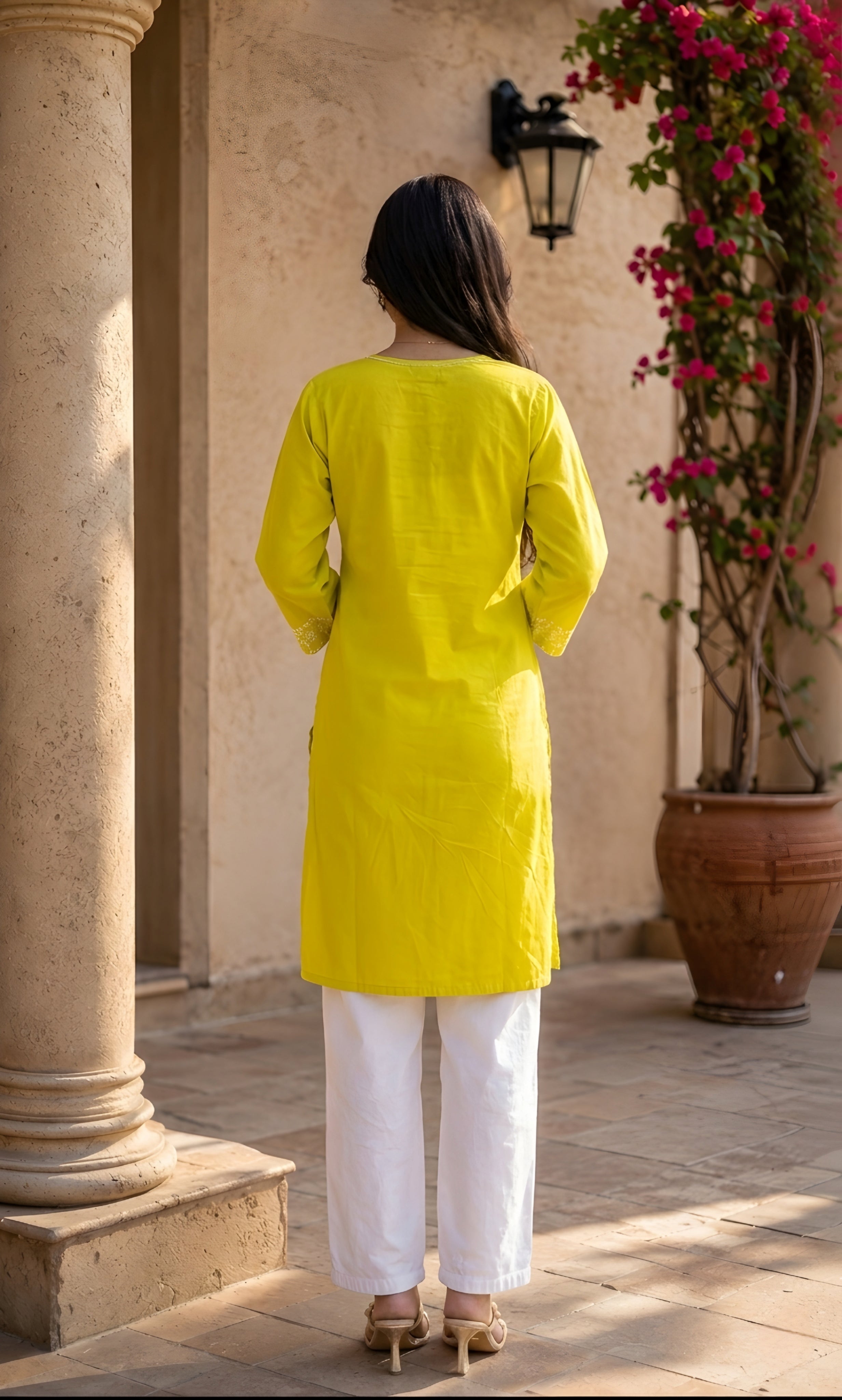 Bela - Embroidered Cotton Co-ord Set
