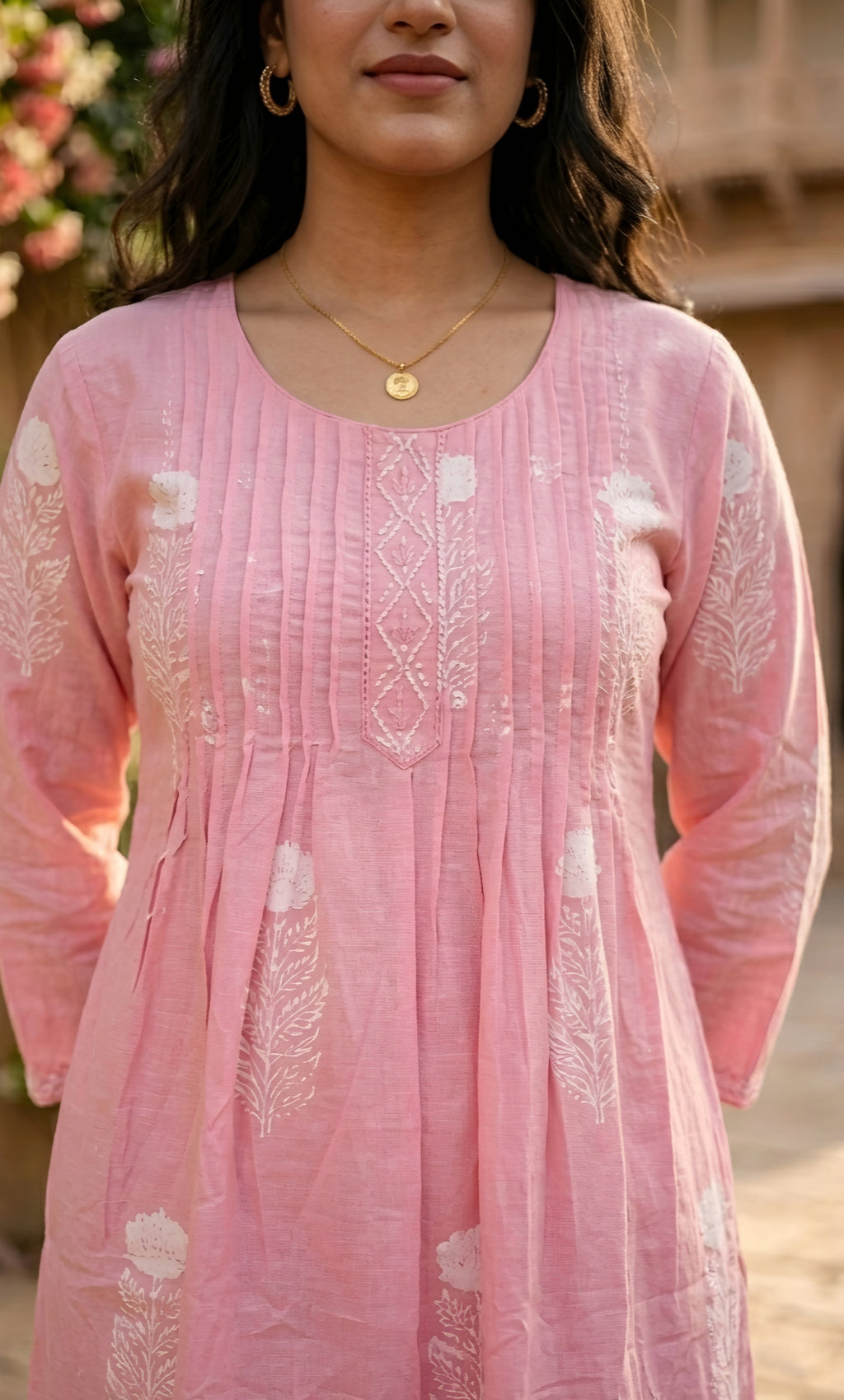 Gulabi - Cotton 3 Piece Suit Set