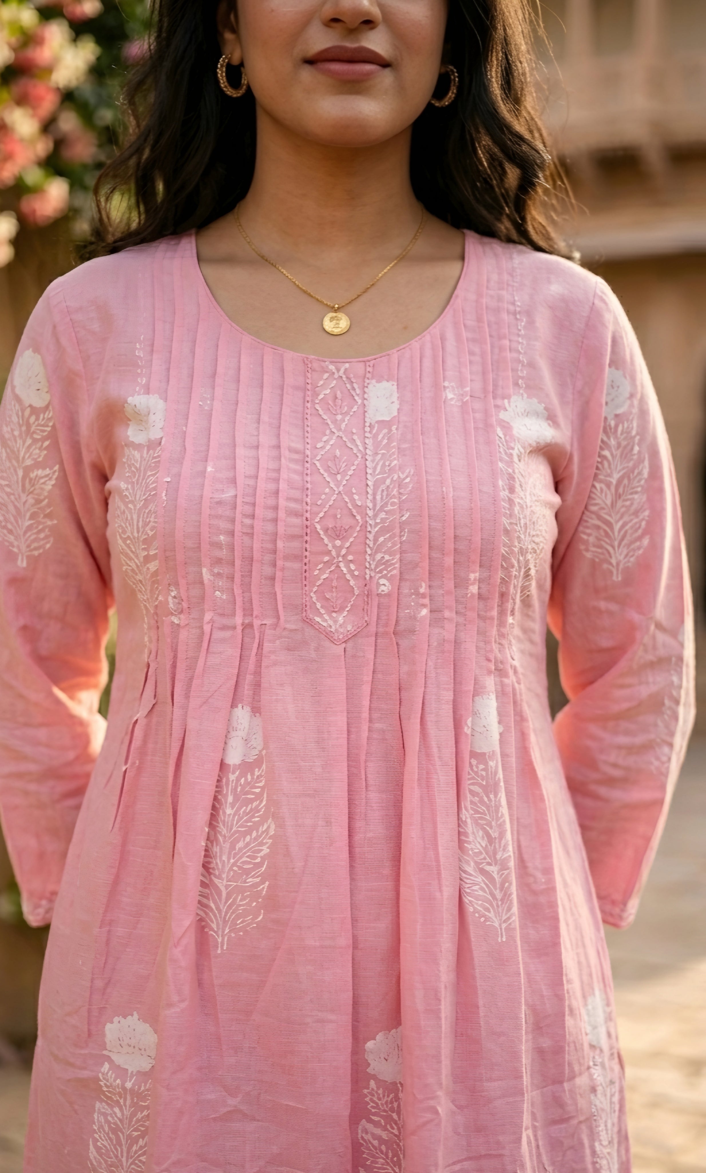 Gulabi - Cotton 3 Piece Suit Set