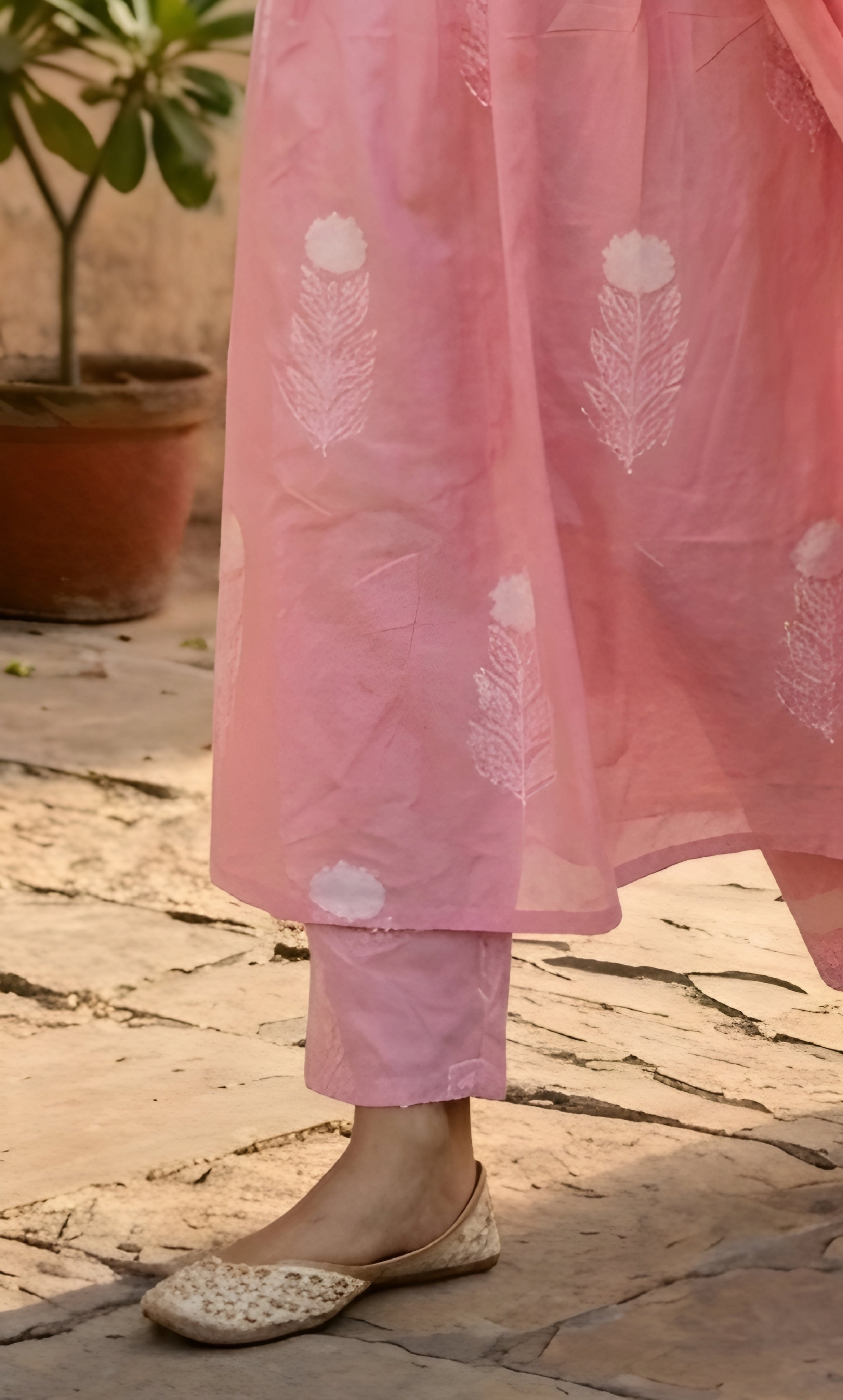Gulabi - Cotton 3 Piece Suit Set
