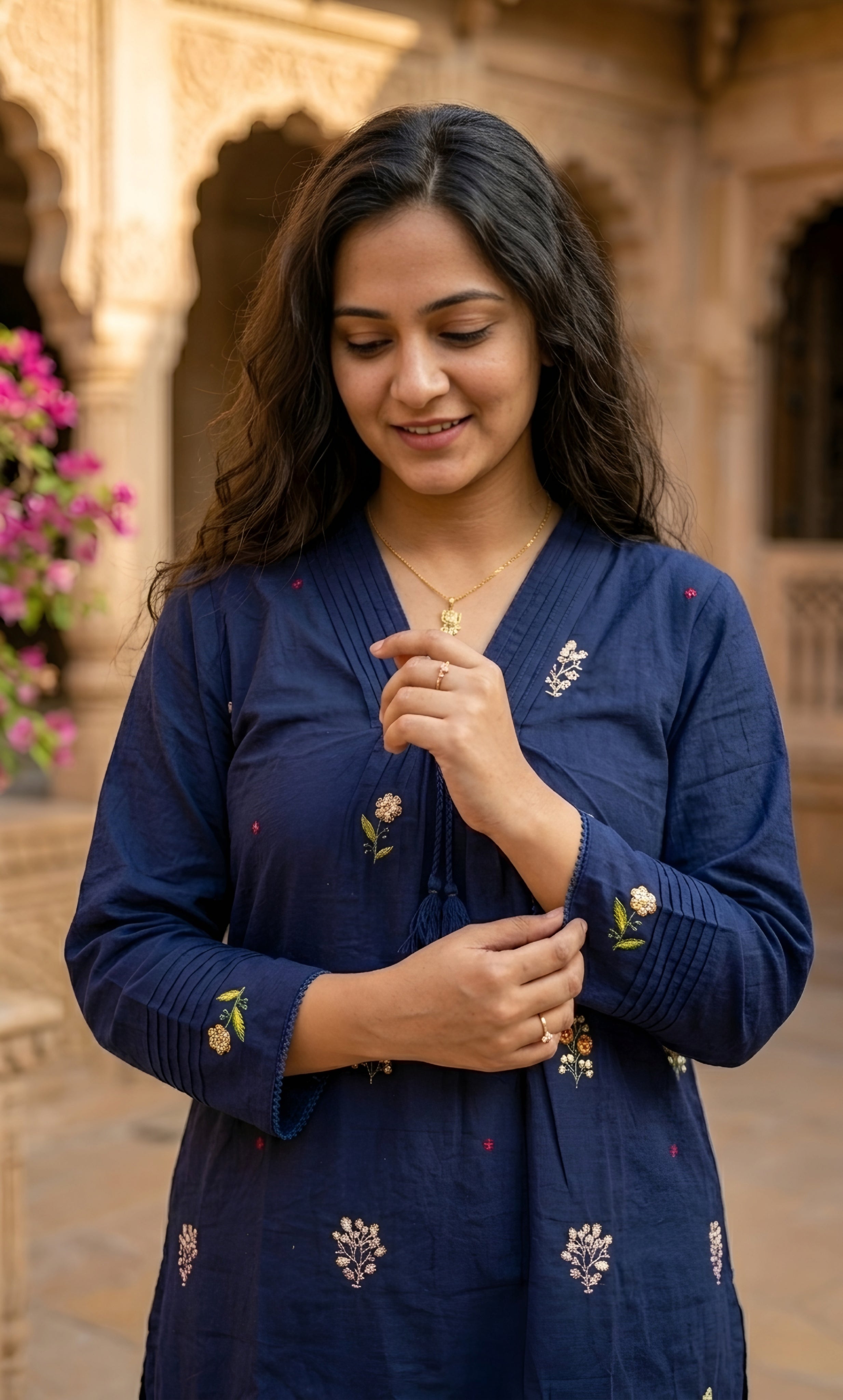 Rangrez -Cotton 3 Piece Suit Set