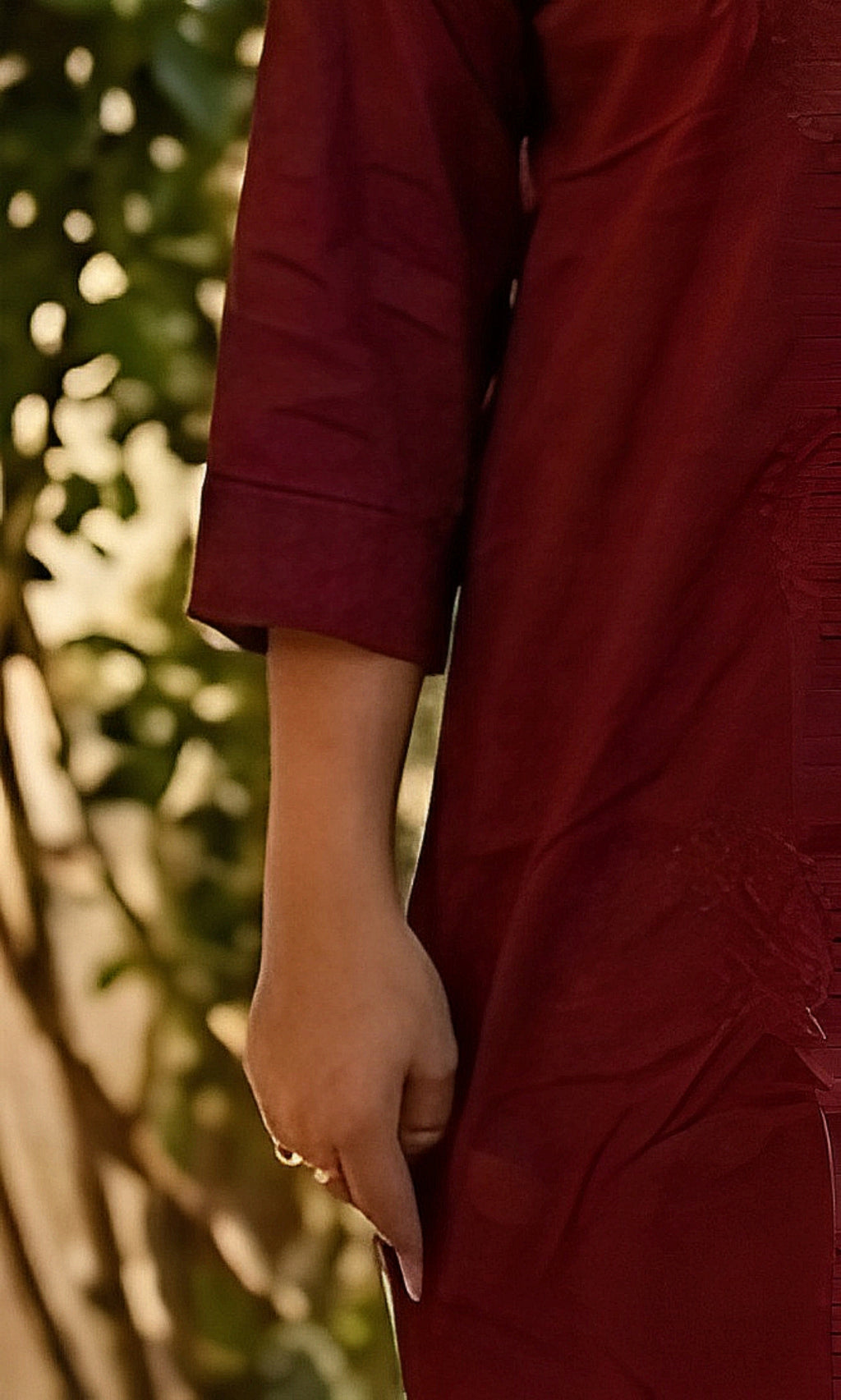 Adaa – Viscose Lucknowi Long Kurta