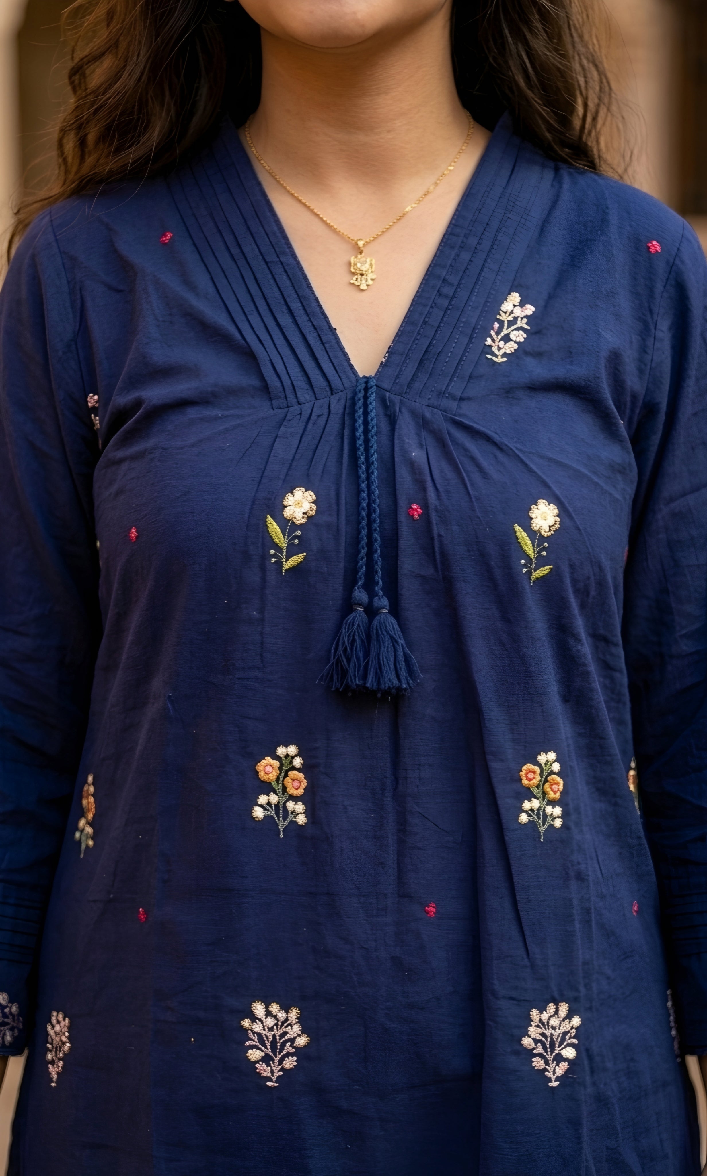 Rangrez -Cotton 3 Piece Suit Set