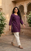 Rida - Viscose Lucknowi Short Kurti