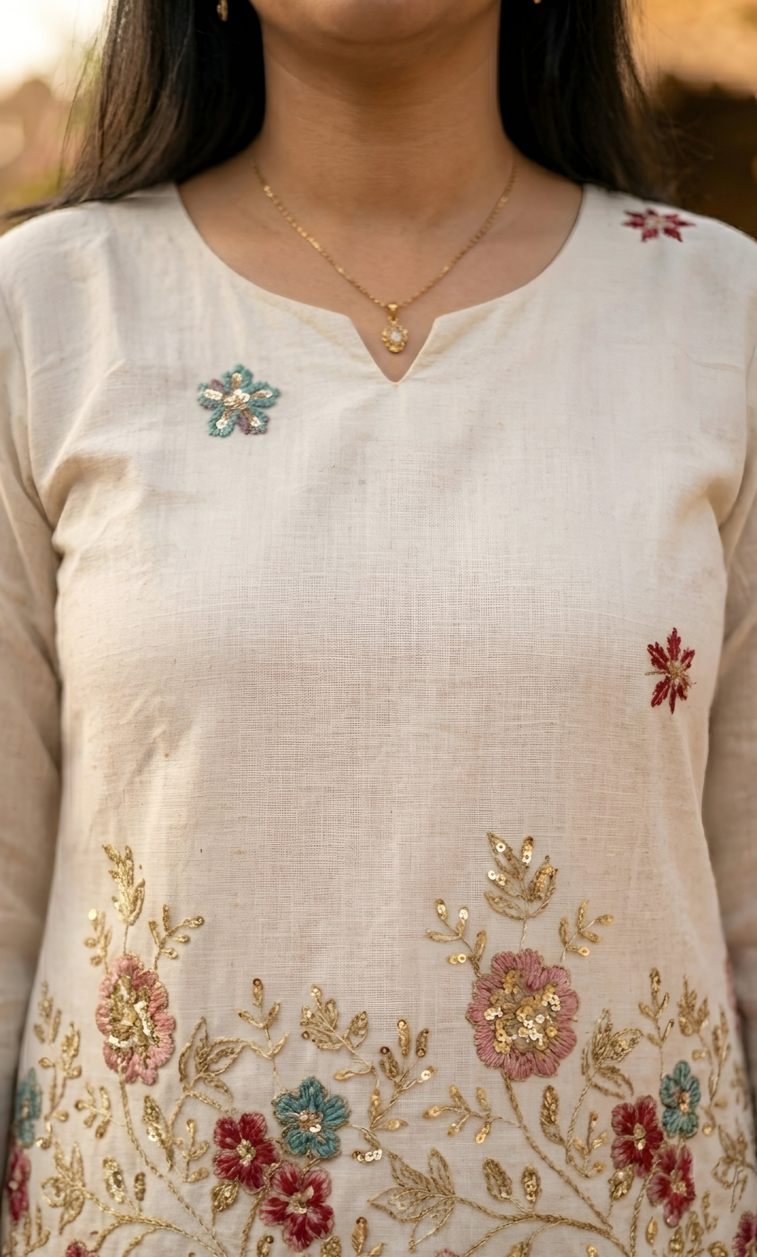 Dahlia - Khadi Cotton Co-ord Set
