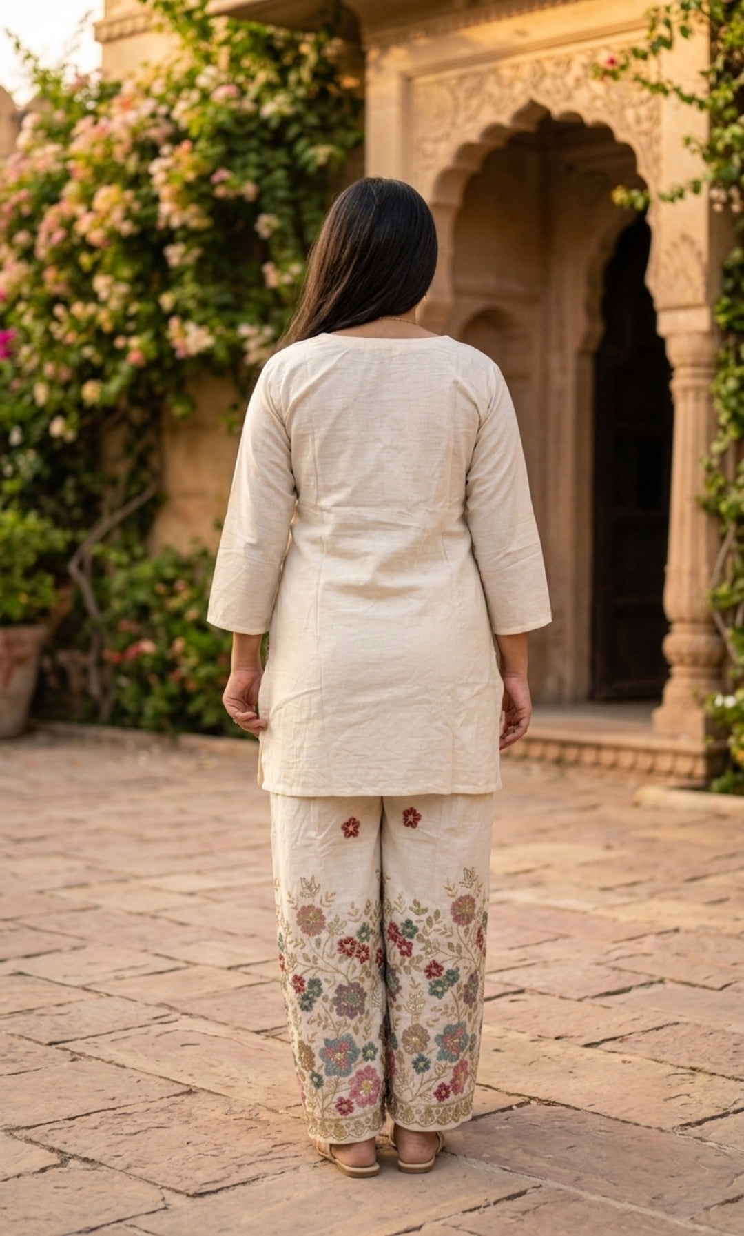 Dahlia - Khadi Cotton Co-ord Set