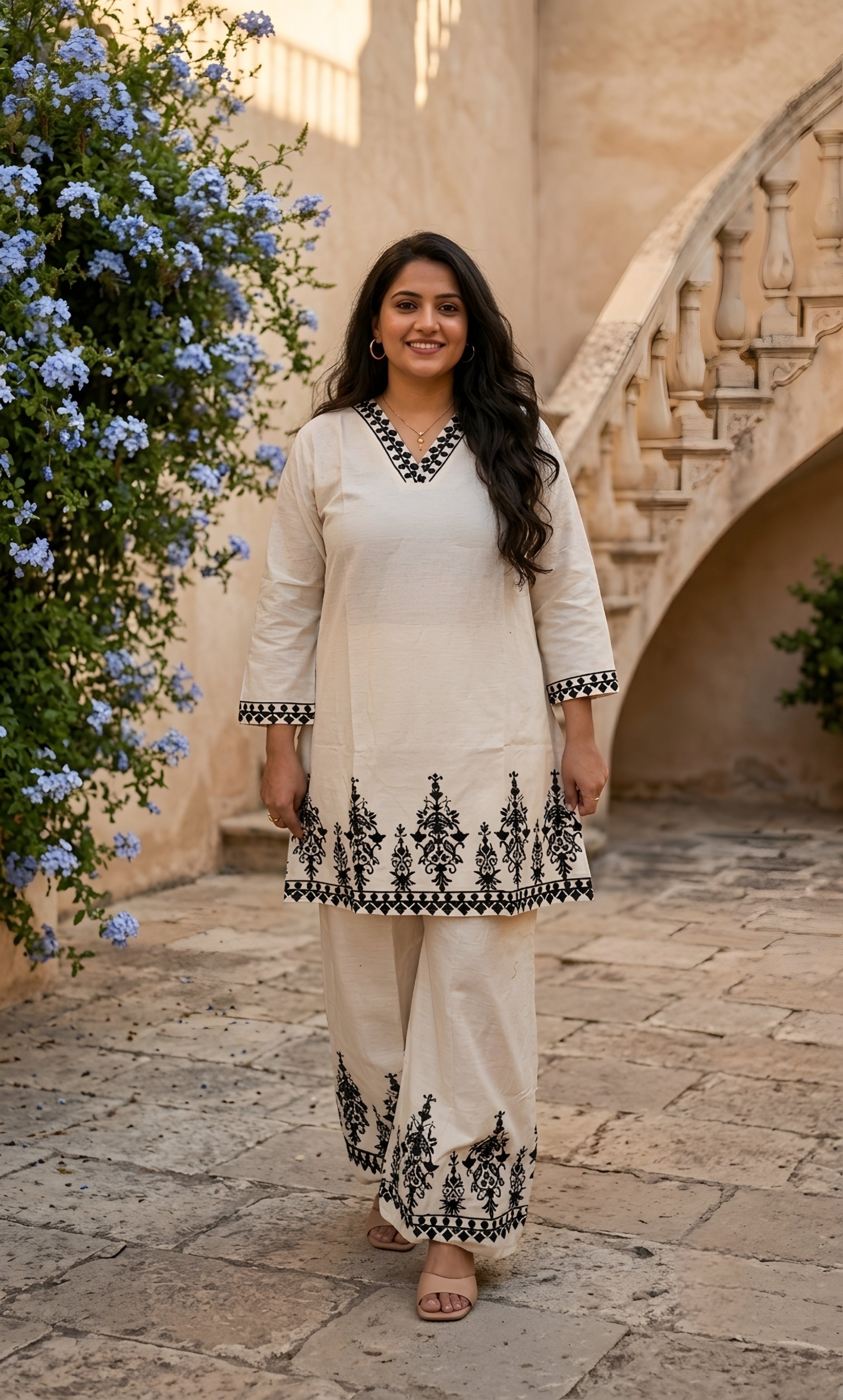 Cedar – Khadi Cotton Co-ord Set