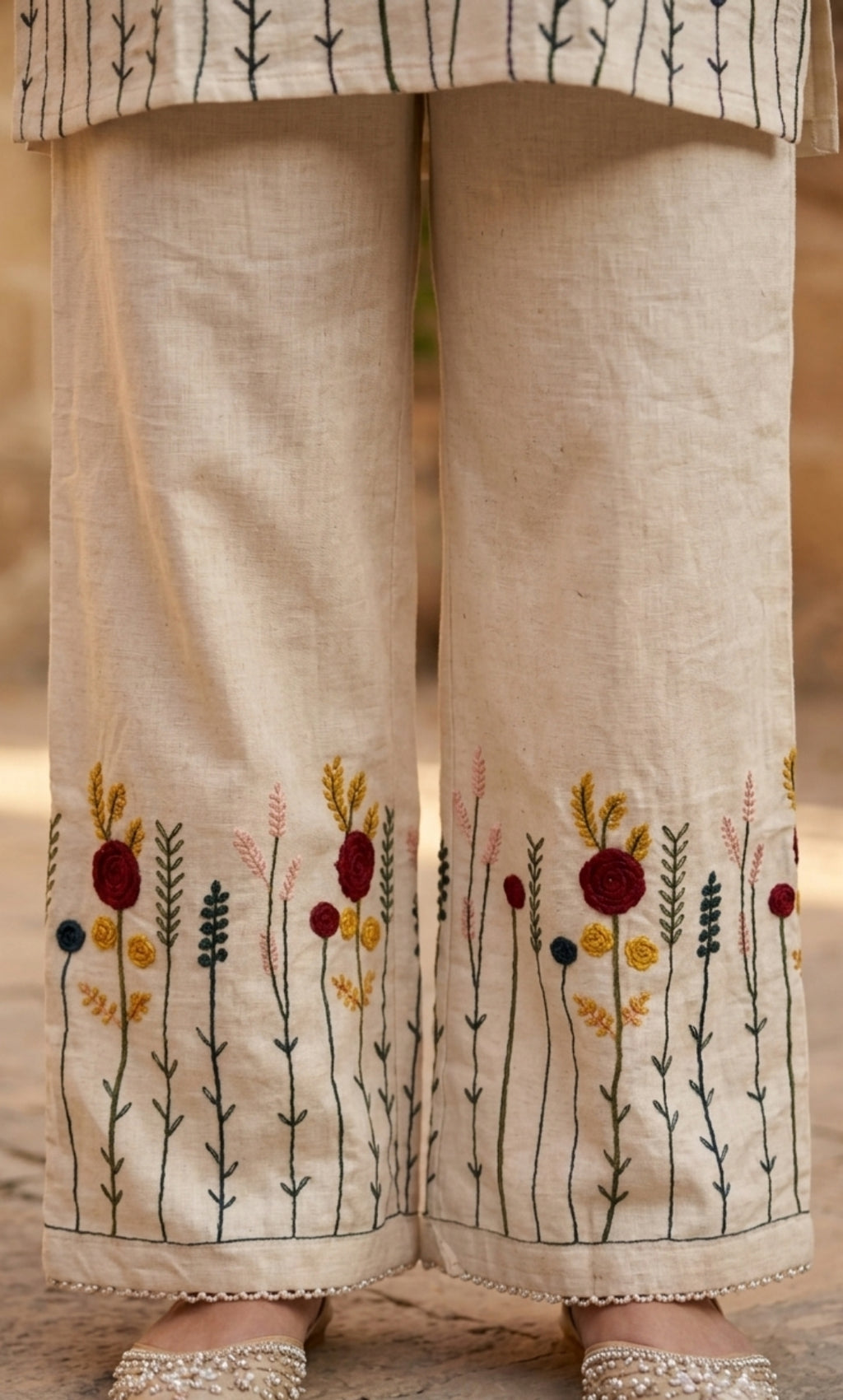 Blossom – Khadi Cotton Co-ord Set
