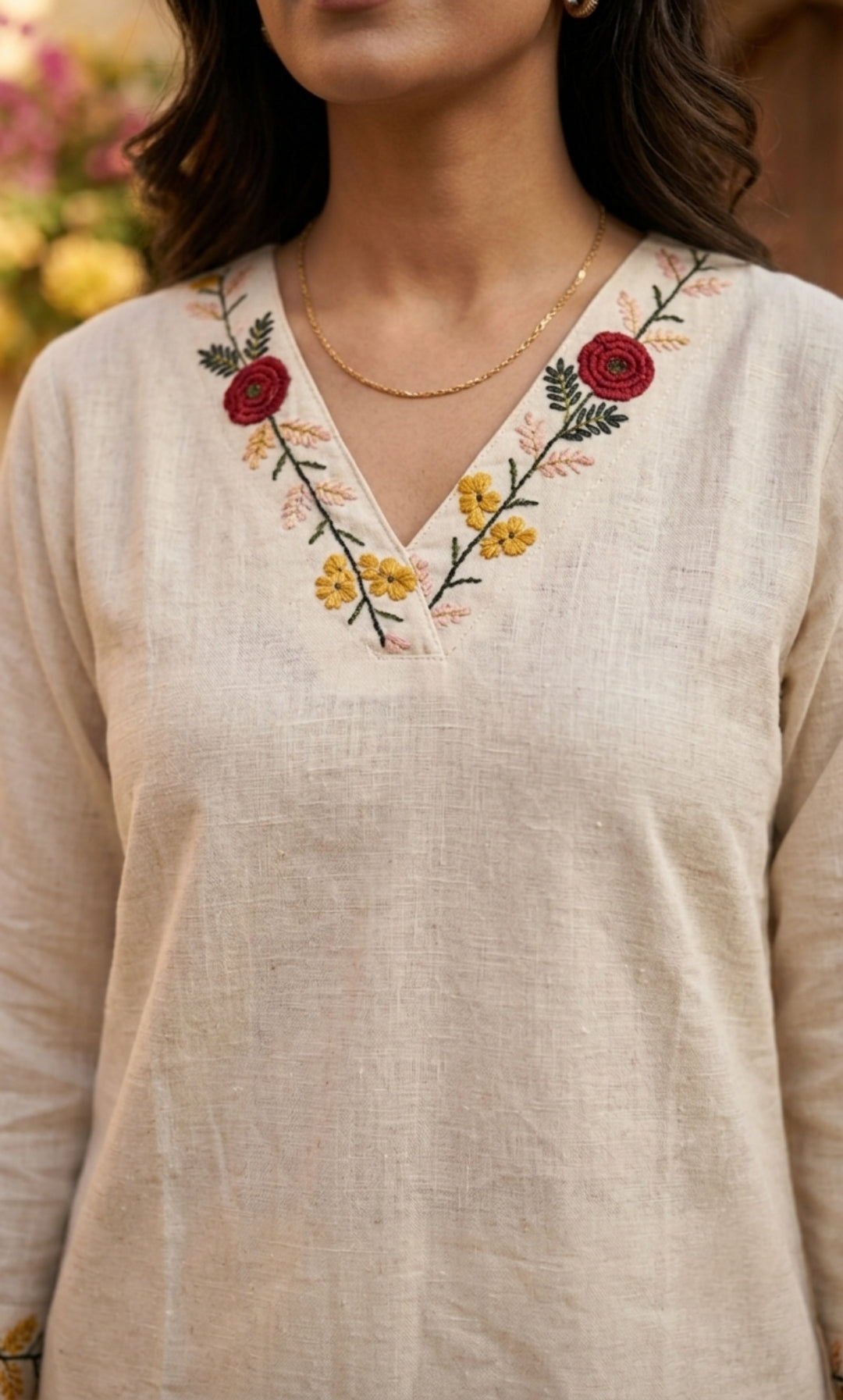 Blossom – Khadi Cotton Co-ord Set