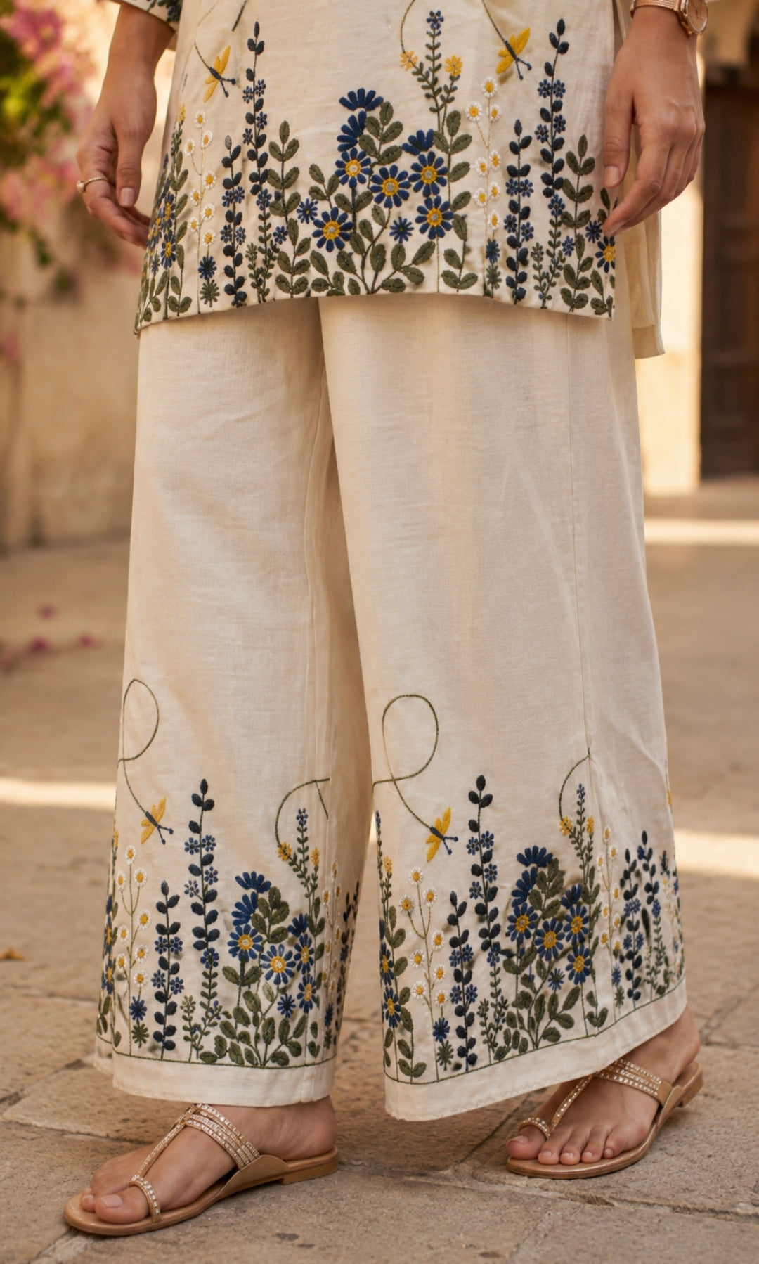 Bloom – Khadi Cotton Co-ord Set