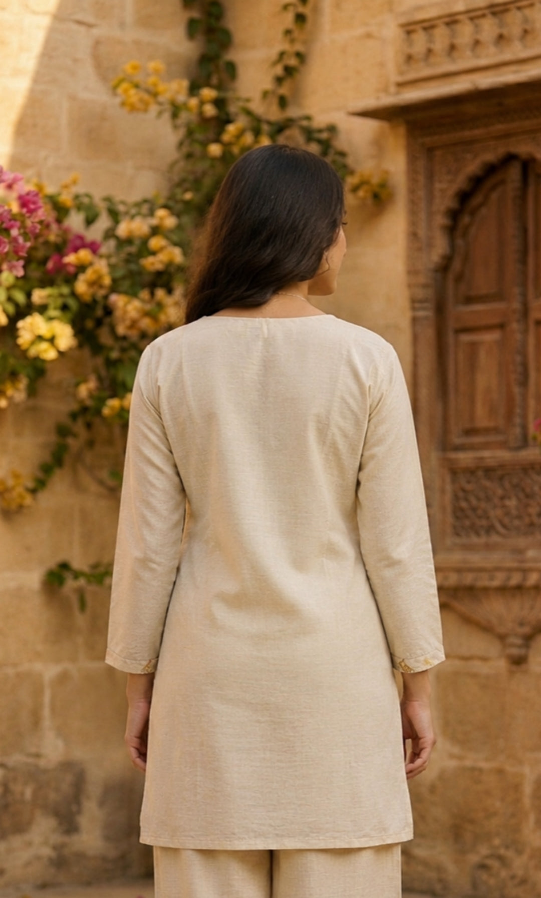 Bloom – Khadi Cotton Co-ord Set