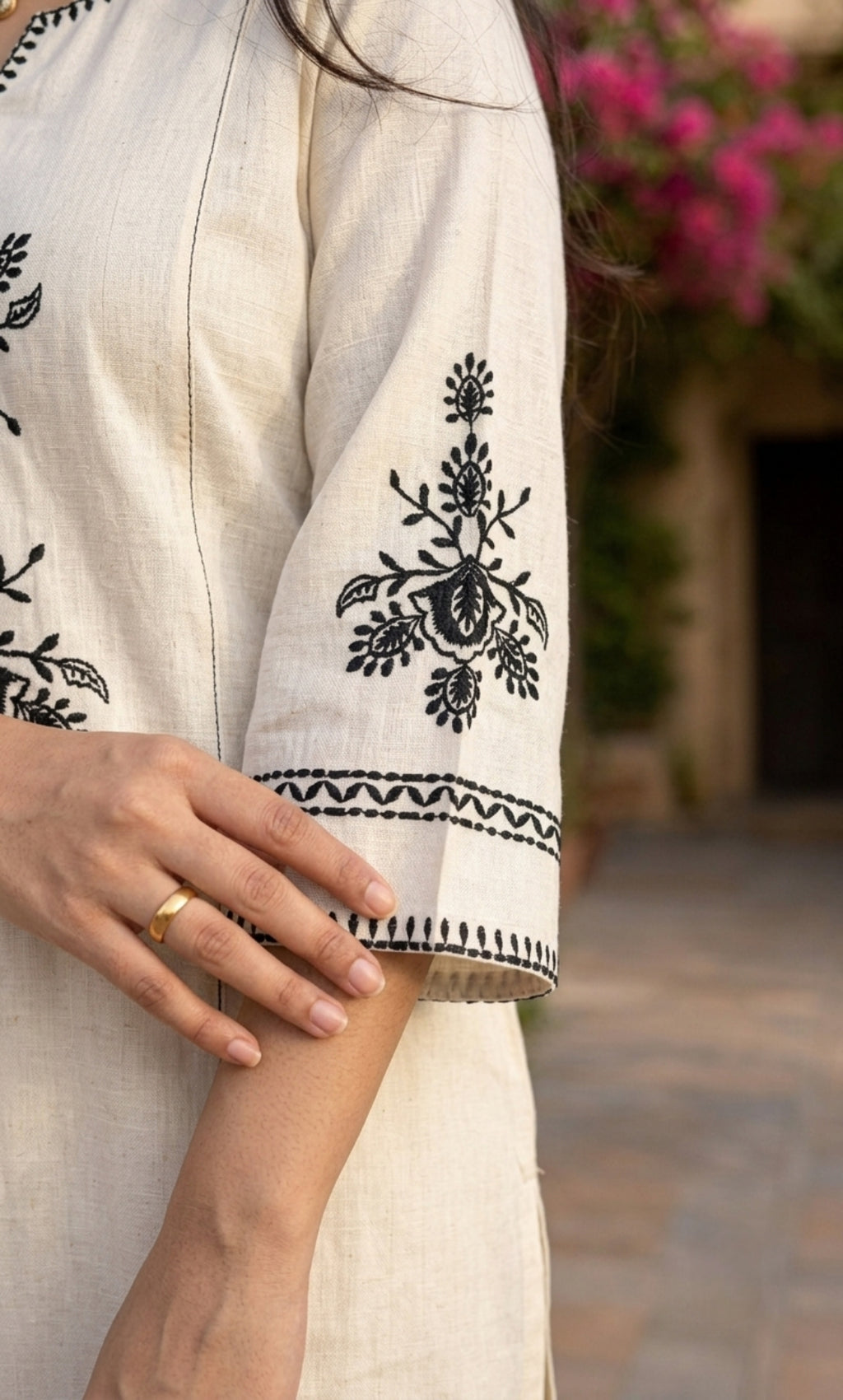 Amber - Khadi Cotton Co-ord Set