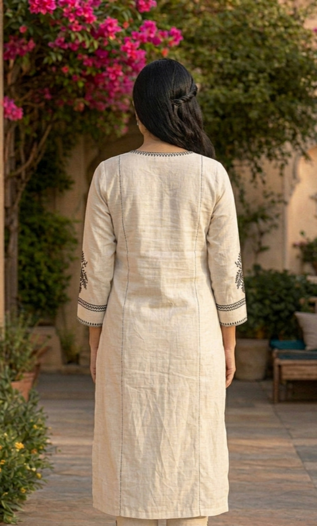 Amber - Khadi Cotton Co-ord Set