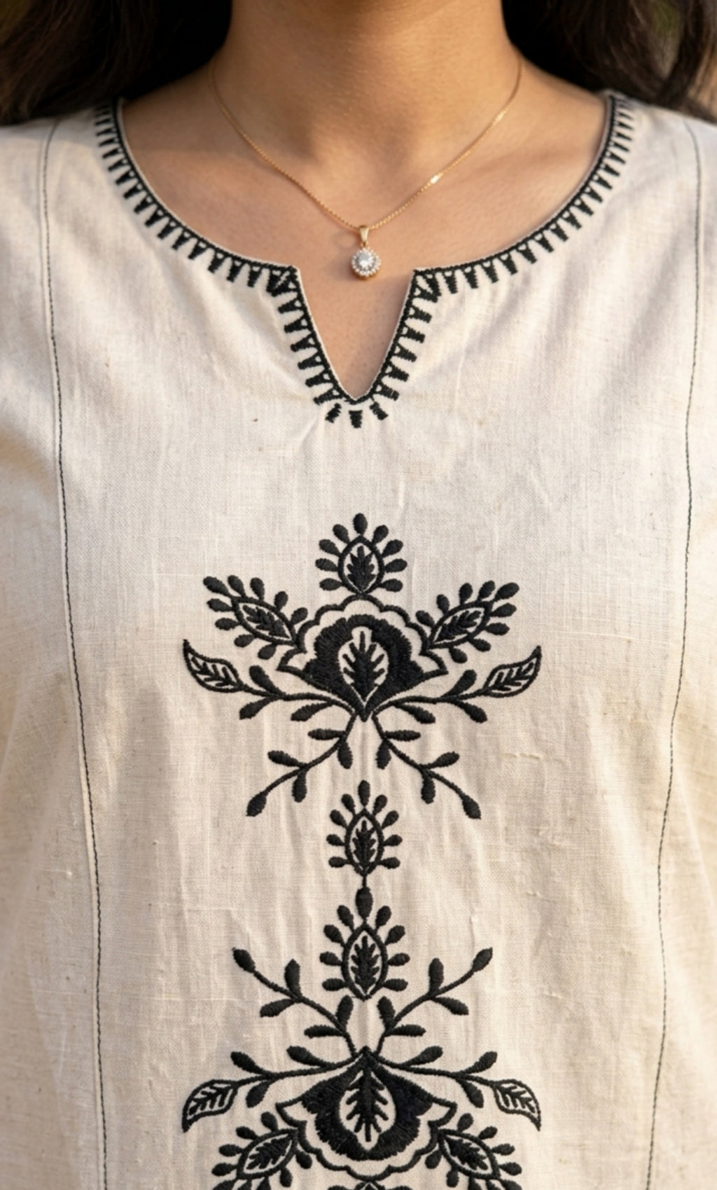 Amber - Khadi Cotton Co-ord Set