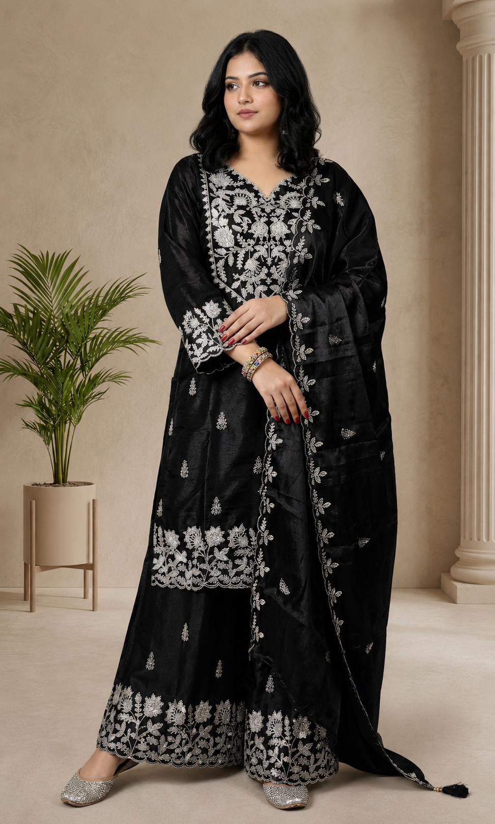 Hoor - Ruby Bloom Festive Suit Set