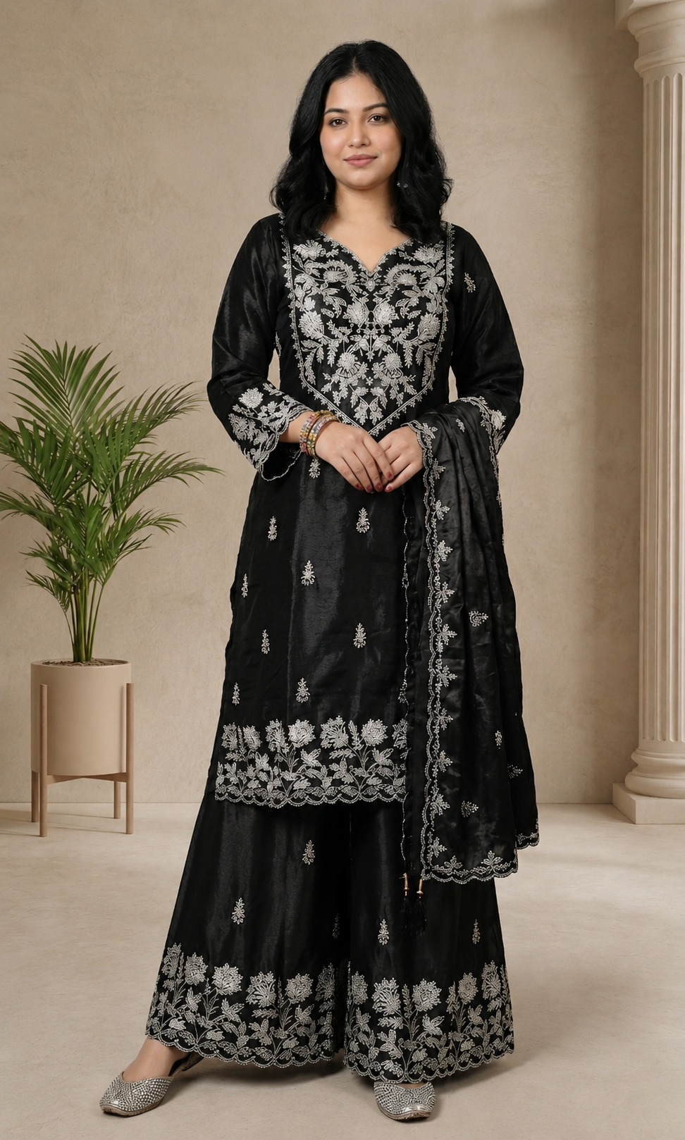 Hoor - Ruby Bloom Festive Suit Set
